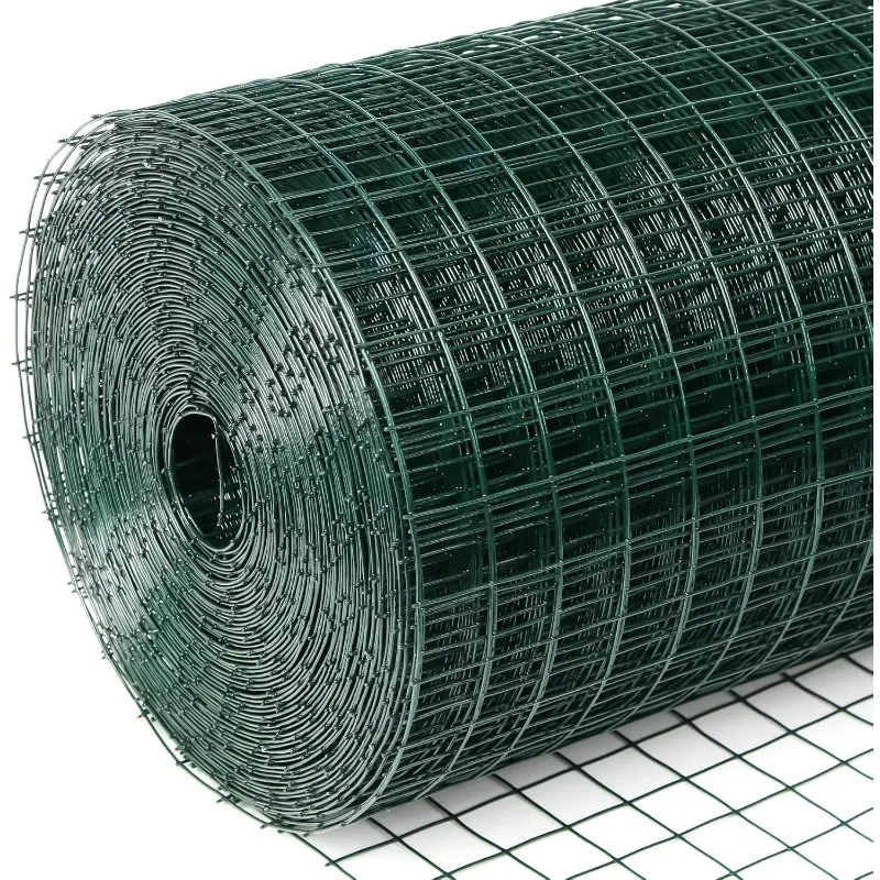 Hardware Cloth 1/2inx 24in x 50ft Chicken Wire, Green Garden Fence, PVC Coated Metal Welded Wire Mesh for Preventing Snakes
Hardware Cloth 1/2inx 24in x 50ft Chicken Wire, Green Garden Fence, PVC Coated Metal Welded Wire Mesh for Preventing Snakes