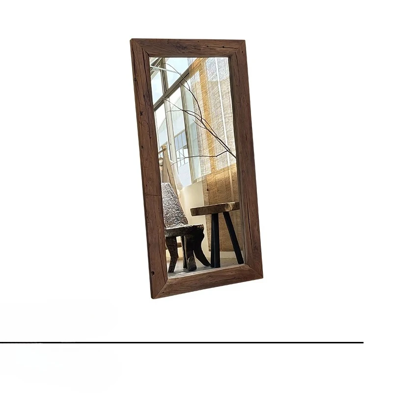 Solid wood retro full-length mirror wall-mounted decoration antique style homestay art floor bedroom home fashion
Solid wood retro full-length mirror wall-mounted decoration antique style homestay art floor bedroom home fashion
