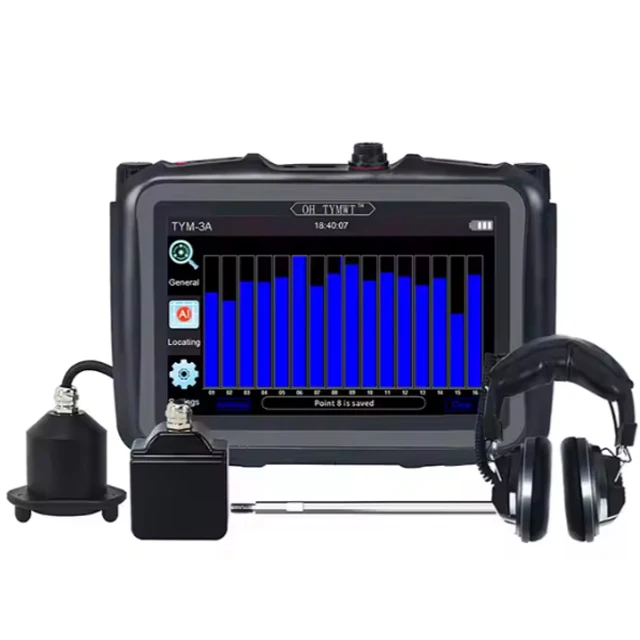 TYM-A Series TYM-3A Portable Pipeline Detector New Outdoor Metal Pipelines Tester Plastic Material Leakage Detection Equipment
TYM-A Series TYM-3A Portable Pipeline Detector New Outdoor Metal Pipelines Tester Plastic Material Leakage Detection Equipment