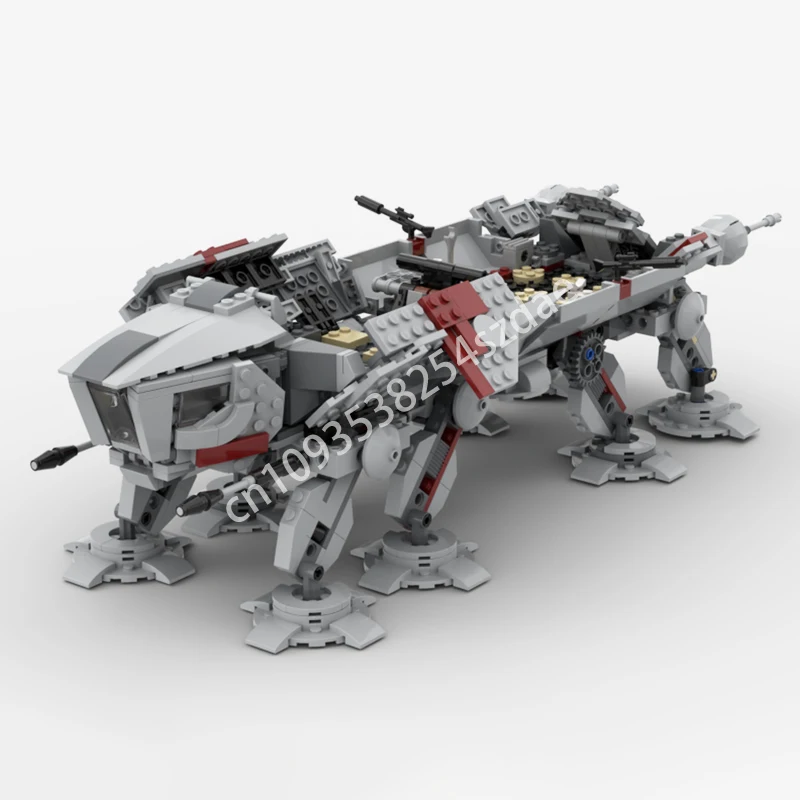НОВЫЙ 729 шт. Moc Star Battle AT-OT Walker, модель, совместимая 75337, строительные блоки, креативная сборка, кирпичи, игрушки, детские праздничные подарки
НОВЫЙ 729 шт. Moc Star Battle AT-OT Walker, модель, совместимая 75337, строительные блоки, креативная сборка, кирпичи, игрушки, детские праздничные подарки