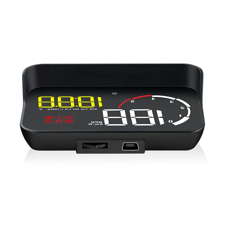 M10 Car HUD OBD2 LED Speedometer with Clock New Condition CE ROHS FCC Certified Auto Meter 1-Year Warranty Head-up Display
M10 Car HUD OBD2 LED Speedometer with Clock New Condition CE ROHS FCC Certified Auto Meter 1-Year Warranty Head-up Display