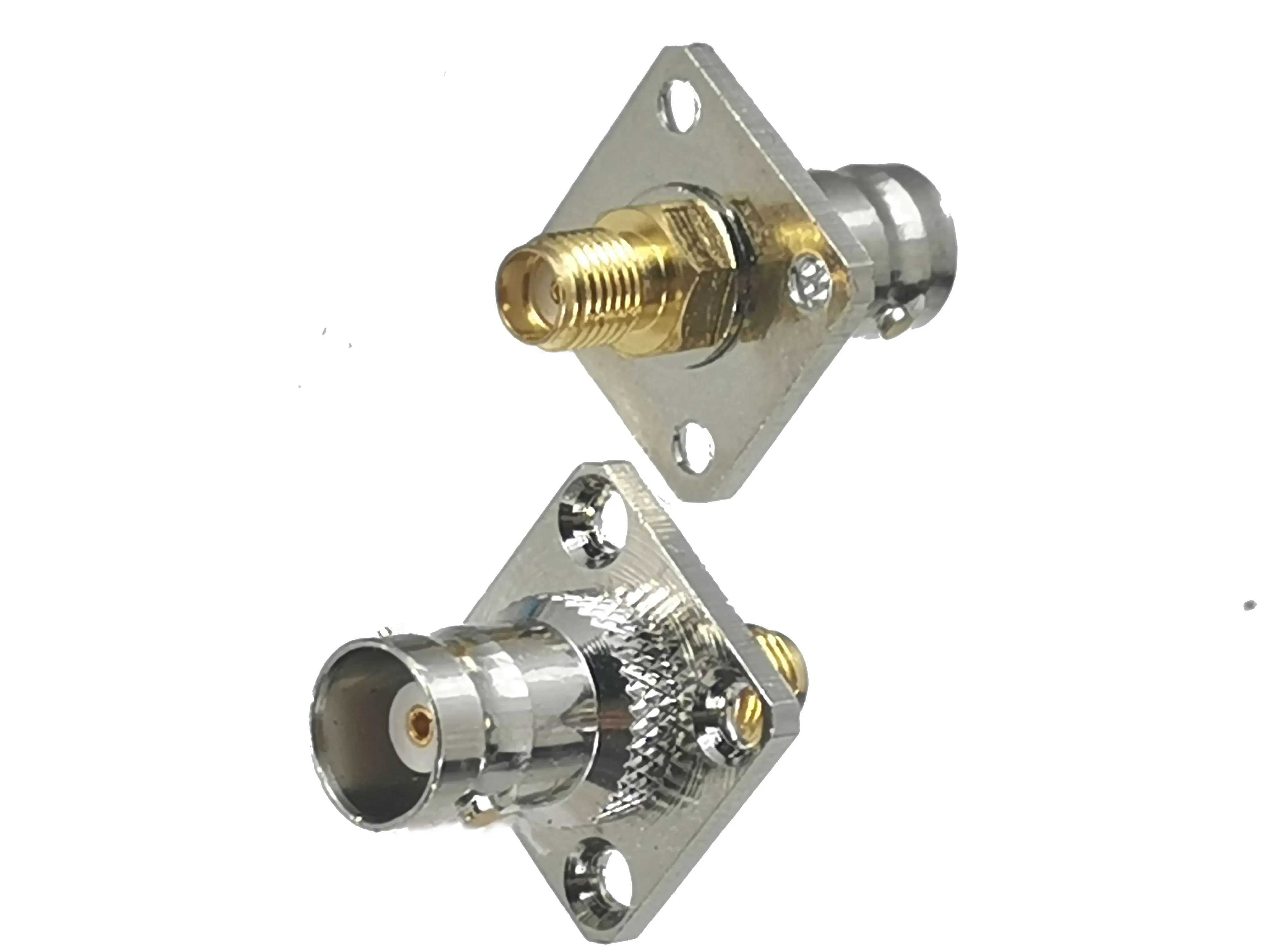 1pcs Connector Adapter SMA Female Jack to BNC Female Jack 4-holes Flange RF Coaxial Converter Straight New
1pcs Connector Adapter SMA Female Jack to BNC Female Jack 4-holes Flange RF Coaxial Converter Straight New