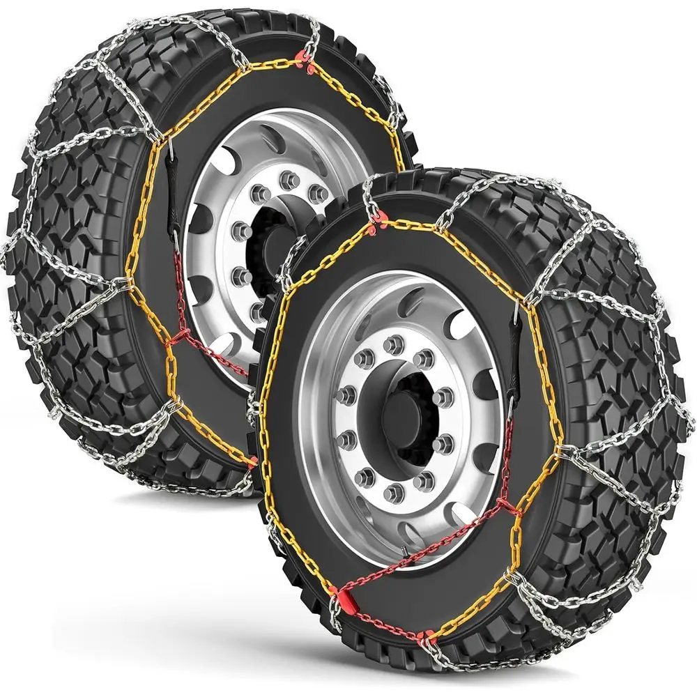 Snow Chains,Tire Chains for Car Pickup Suv Truks,Easy Installation,Use Snow Ices and Mud,for Tire Width 215 225 235 245mm and Mo
Snow Chains,Tire Chains for Car Pickup Suv Truks,Easy Installation,Use Snow Ices and Mud,for Tire Width 215 225 235 245mm and Mo