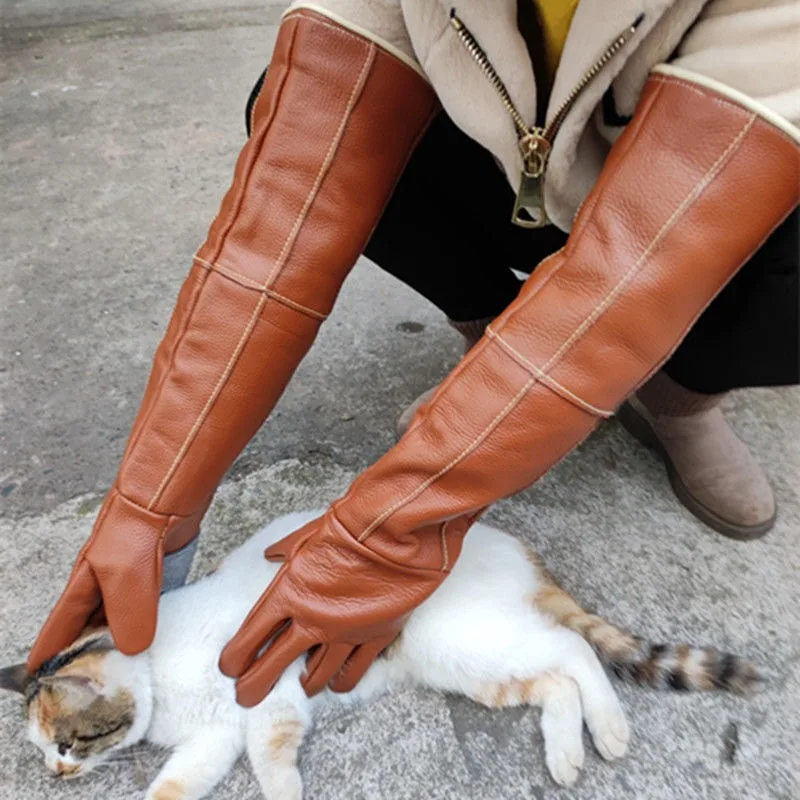 Thick Leather Gloves for Cat Scratching Dog Bite Protection Glove Beekeeping Rodent Handling Pet Grooming Durable Work Men Women
Thick Leather Gloves for Cat Scratching Dog Bite Protection Glove Beekeeping Rodent Handling Pet Grooming Durable Work Men Women
