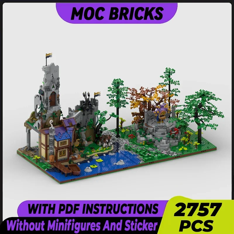 Популярная игровая модель Moc, строительные кирпичи, средневековый лесной замок, технология, модульные блоки, подарки, рождественские игрушки, наборы «сделай сам», сборка
Популярная игровая модель Moc, строительные кирпичи, средневековый лесной замок, технология, модульные блоки, подарки, рождественские игрушки, наборы «сделай сам», сборка