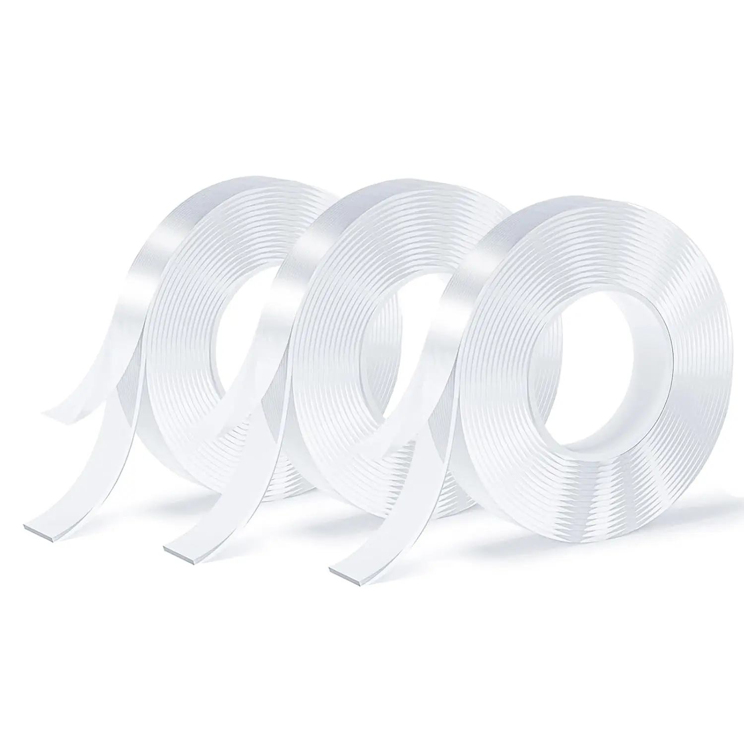 3 Rolls Double Sided Nano Tape, Removable, Washable, Reusable, 9.85 Feet Per Roll, for Carpets, Photo Walls
3 Rolls Double Sided Nano Tape, Removable, Washable, Reusable, 9.85 Feet Per Roll, for Carpets, Photo Walls