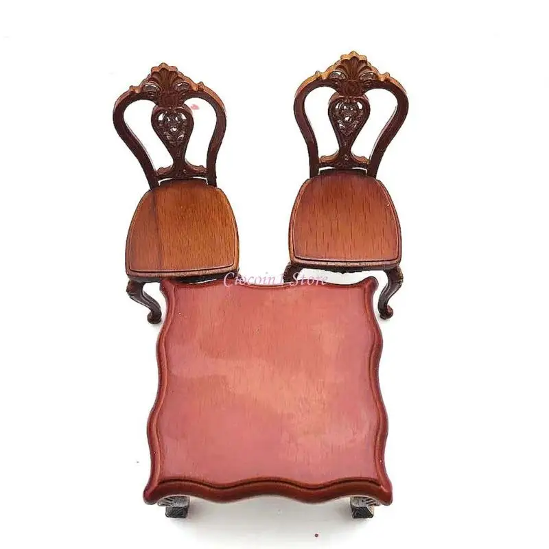 Миниатюрный стул из деревянного сплава, идеально подходящий для украшения кукольных домиков в масштабе 1/12, реалистичные аксессуары и аксессуары для композиции сцены
Миниатюрный стул из деревянного сплава, идеально подходящий для украшения кукольных домиков в масштабе 1/12, реалистичные аксессуары и аксессуары для композиции сцены