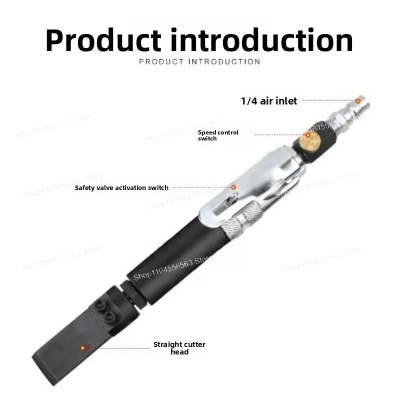 Pneumatic Scraper Set - Adjustable Air Knife Shovel Chisel for Industrial Welding Deburring Rust Removing
Pneumatic Scraper Set - Adjustable Air Knife Shovel Chisel for Industrial Welding Deburring Rust Removing