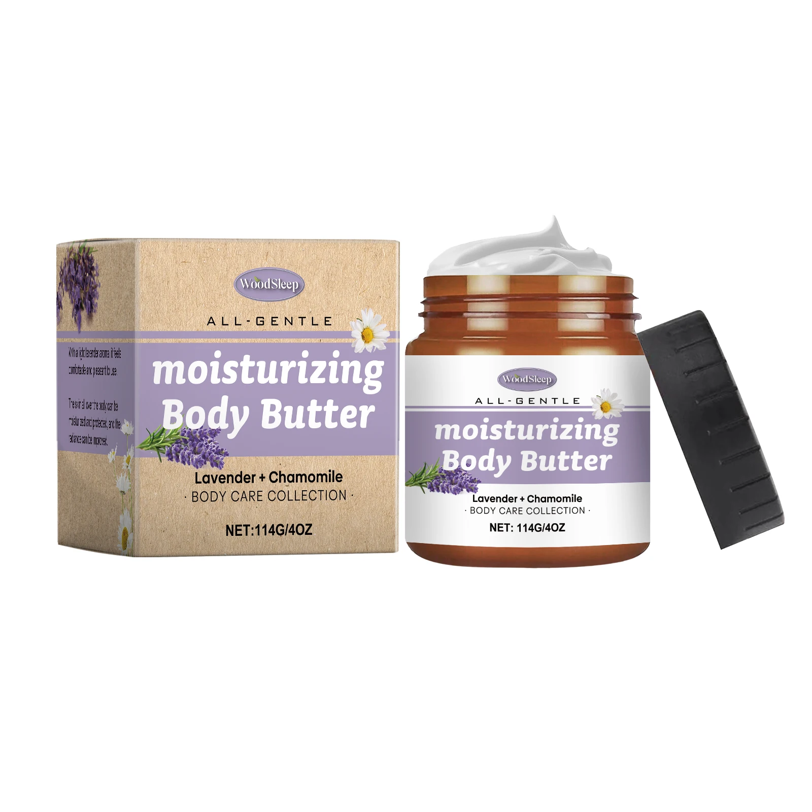 WoodSleep Lavender And Chamomile Body Butter Moisturizer Deeply Hydrates And Moisturizes All Over The Skin
WoodSleep Lavender And Chamomile Body Butter Moisturizer Deeply Hydrates And Moisturizes All Over The Skin