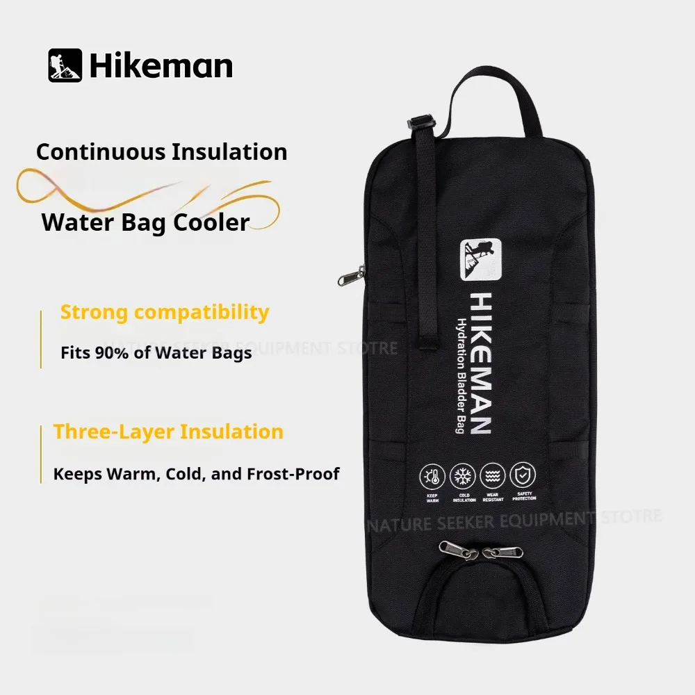 Hikeman Cooler Bag Oxford Cloth Insulated Bag for Hydration Bladder Bag Hiking Camping Gear
Hikeman Cooler Bag Oxford Cloth Insulated Bag for Hydration Bladder Bag Hiking Camping Gear