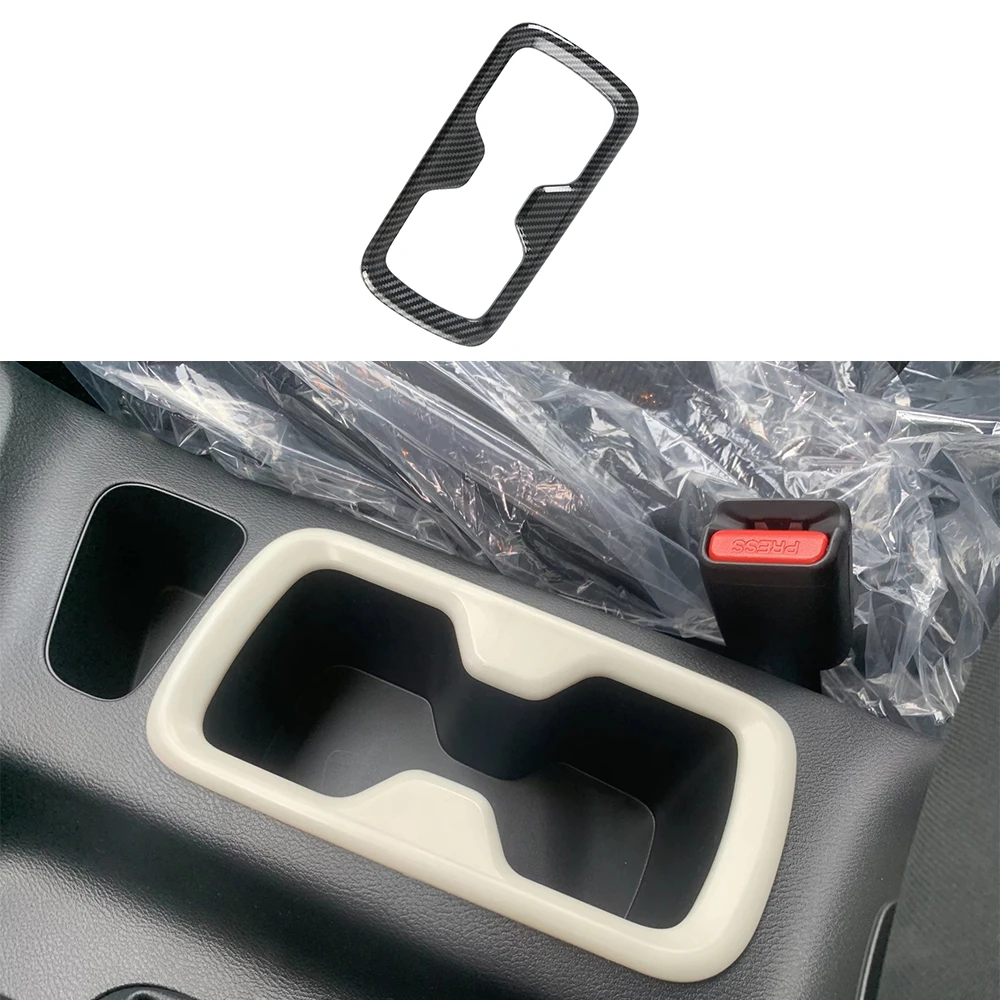 Carbon Fibre ABS Car Front Water Cup Holder Protector Frame Cover Trim For Nissan Navara NP300 2019-2021 Interior Accessories
Carbon Fibre ABS Car Front Water Cup Holder Protector Frame Cover Trim For Nissan Navara NP300 2019-2021 Interior Accessories