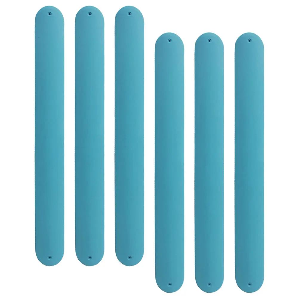 6pcs Kids Silicone Slap Bracelets Diy Painting Craft Supplies Snap Wristbands Skin Friendly For Children Adults
6pcs Kids Silicone Slap Bracelets Diy Painting Craft Supplies Snap Wristbands Skin Friendly For Children Adults