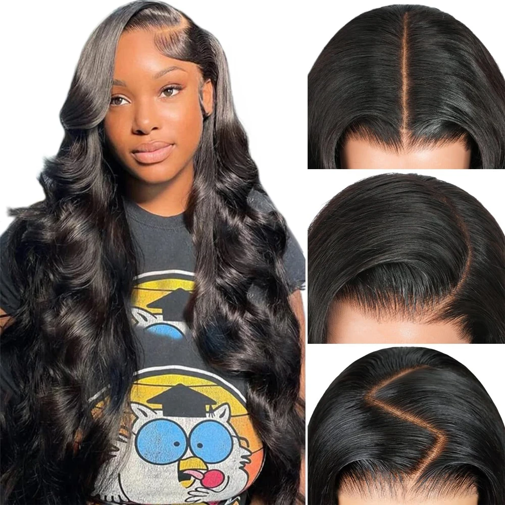 13x6 Full Lace Frontal Body Wave Wig Human Hair Transparent Lace Front Wigs Human Hair Pre Plucked 250% Density HD Lace Frontal Glueless Wigs for Women 16-26Inch Women's full head wig Natural Black Invisible Seamless
13x6 Full Lace Frontal Body Wave Wig Human Hair Transparent Lace Front Wigs Human Hair Pre Plucked 250% Density HD Lace Frontal Glueless Wigs for Women 16-26Inch Women's full head wig Natural Black Invisible Seamless
