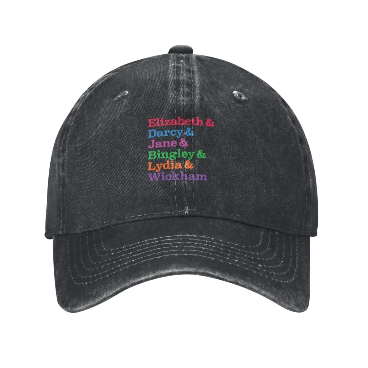 Elizabeth & Darcy & Jane & Bingley Lydia Wickham, Jane Austen, Pride Prejudice Baseball Cap
Elizabeth & Darcy & Jane & Bingley Lydia Wickham, Jane Austen, Pride Prejudice Baseball Cap