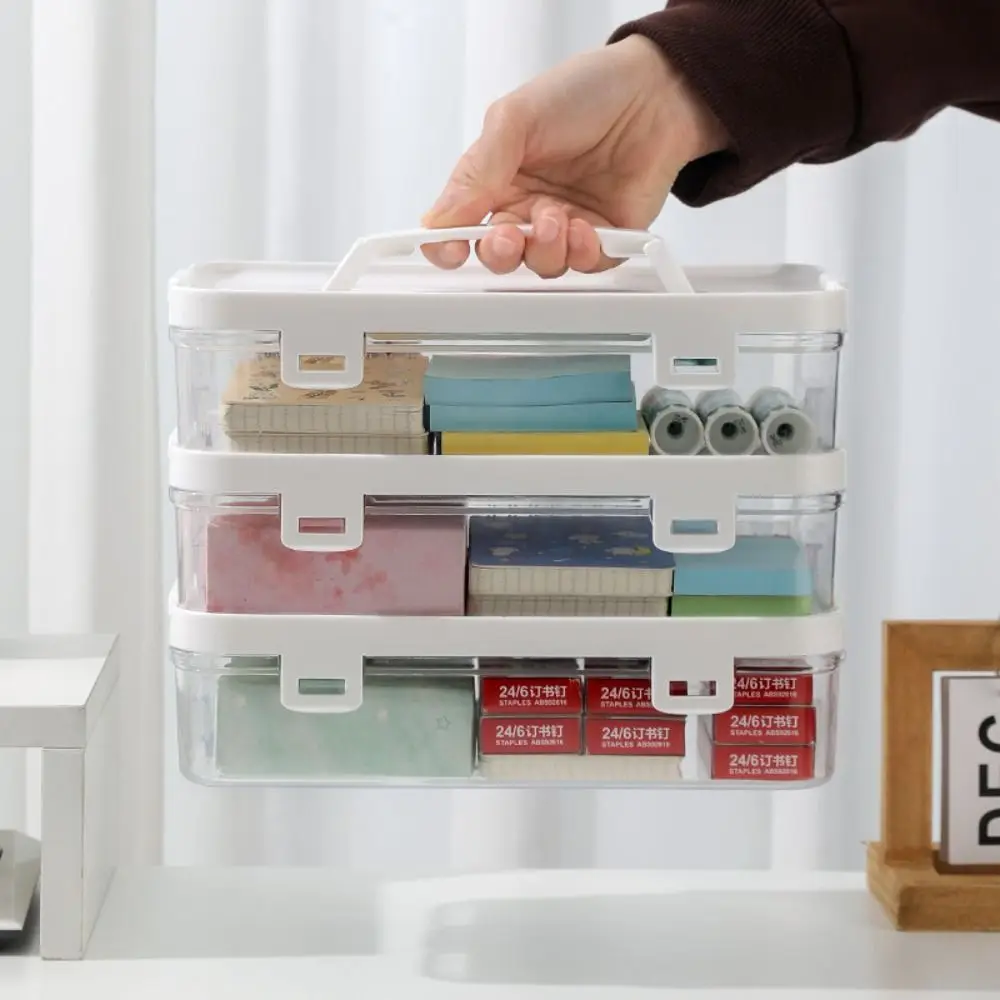 Large Capacity Art Marker Pen Case Transparent Simple Marker Pen Holder Portable With Handle Desk Storage Box Stationery
Large Capacity Art Marker Pen Case Transparent Simple Marker Pen Holder Portable With Handle Desk Storage Box Stationery