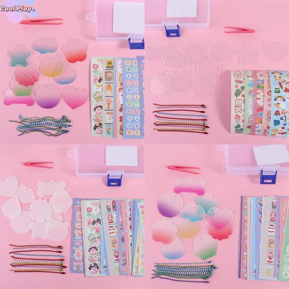 Goo Card Sticker Set Handbook Full Set DIY Keychain Making Kit Guka Sticker Set DIY Handbook Material Sticker DIY Keyring
Goo Card Sticker Set Handbook Full Set DIY Keychain Making Kit Guka Sticker Set DIY Handbook Material Sticker DIY Keyring