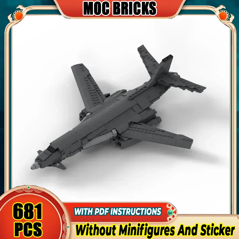 Строительные блоки Moc в стиле милитари B1 Lancer Bomber Модель Технология Кирпичи DIY Сборка Самолет Игрушки для
Строительные блоки Moc в стиле милитари B1 Lancer Bomber Модель Технология Кирпичи DIY Сборка Самолет Игрушки для