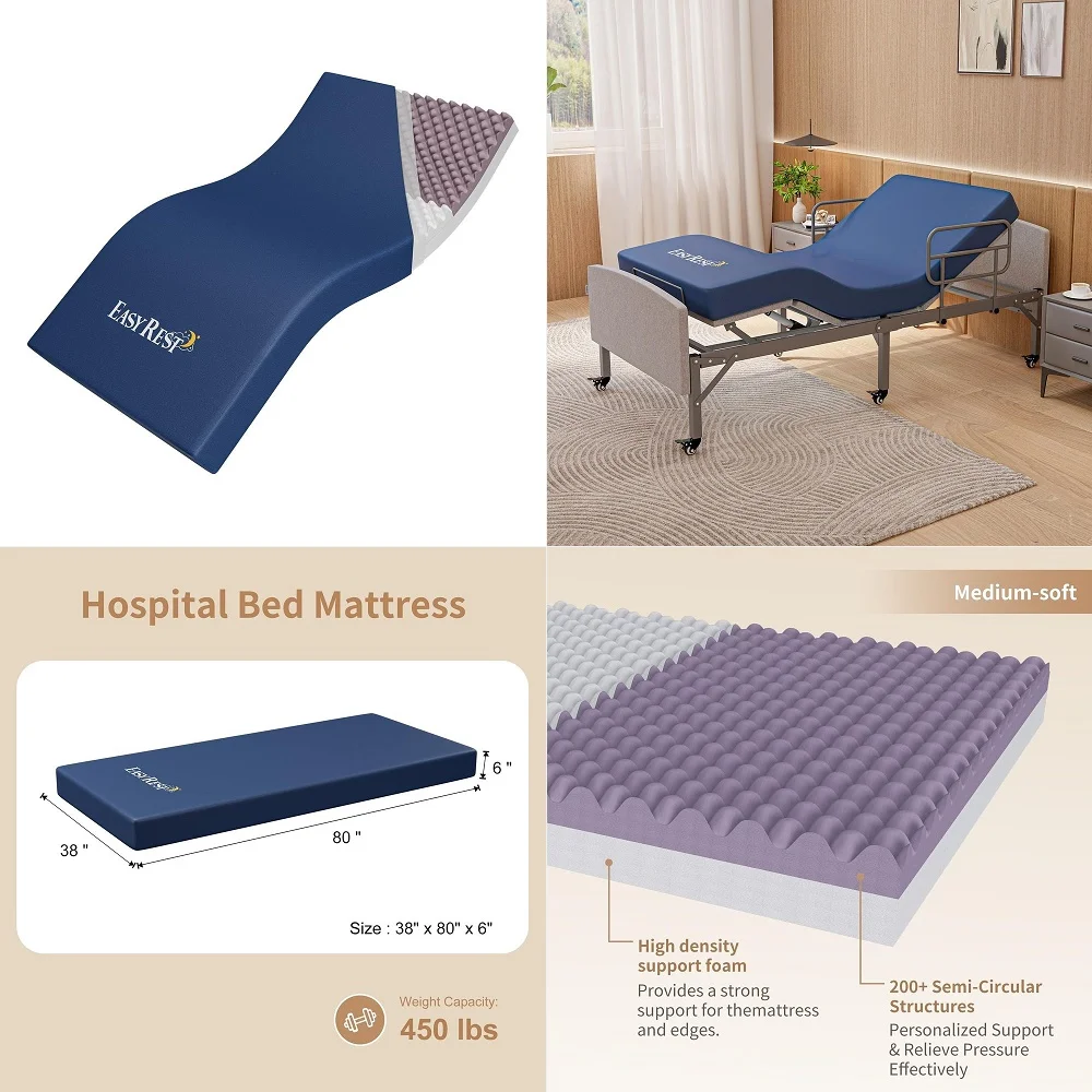 12 Inch Queen Hybrid Mattress Firm, Heavy Duty Support for Plus Size amp Back Pain, Nebulign Foam, FiberglassFree amp CFR 1633
12 Inch Queen Hybrid Mattress Firm, Heavy Duty Support for Plus Size amp Back Pain, Nebulign Foam, FiberglassFree amp CFR 1633