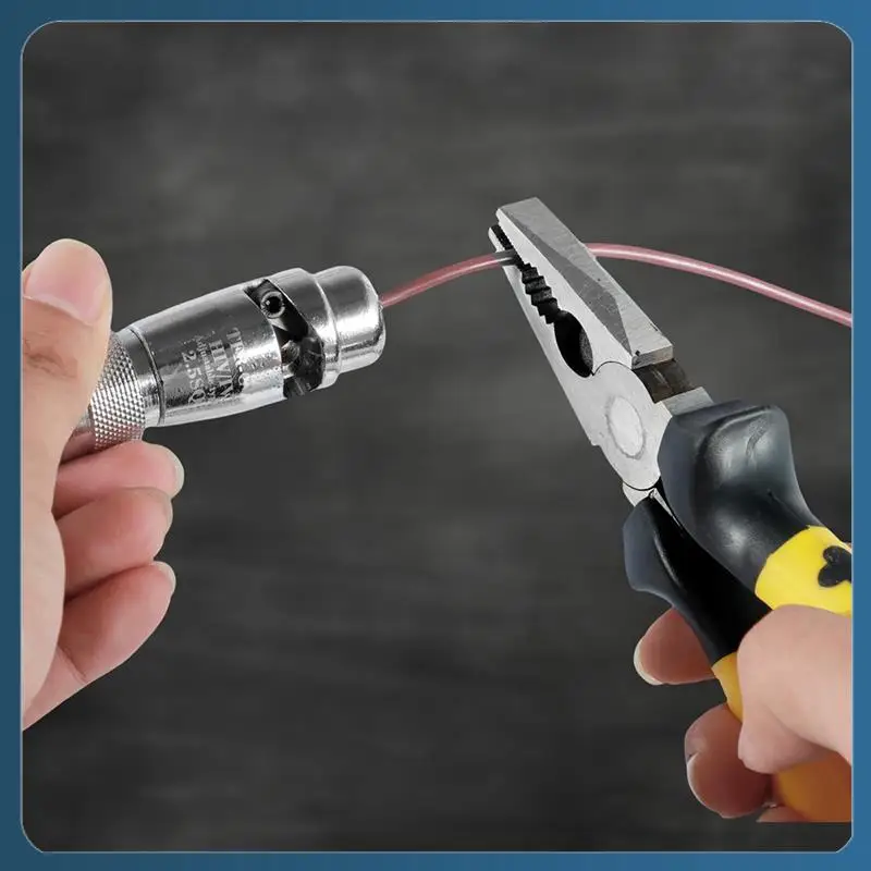 1PCS Wire Stripper, Cable Twisting Stripping Tool With Wrench, Wire Stripper Cutter Tool Easy Install , (2.5㎡)
1PCS Wire Stripper, Cable Twisting Stripping Tool With Wrench, Wire Stripper Cutter Tool Easy Install , (2.5㎡)