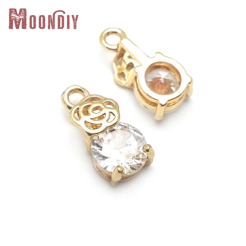 10PCS 18K Gold Color Rose Round Charms Pendants High Quality Necklace Earrings Diy Jewelry Accessories
10PCS 18K Gold Color Rose Round Charms Pendants High Quality Necklace Earrings Diy Jewelry Accessories