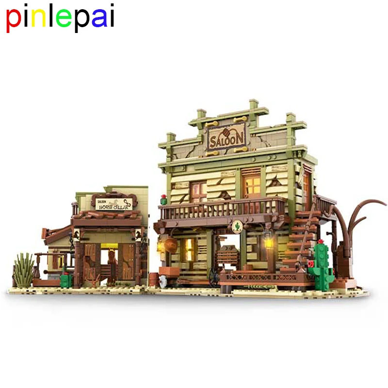 Pinlepai Pub Bricks Building Blocks Block Shop City Corner Modular Brick With Led Architecture Kit Streetview Toys For Children
Pinlepai Pub Bricks Building Blocks Block Shop City Corner Modular Brick With Led Architecture Kit Streetview Toys For Children
