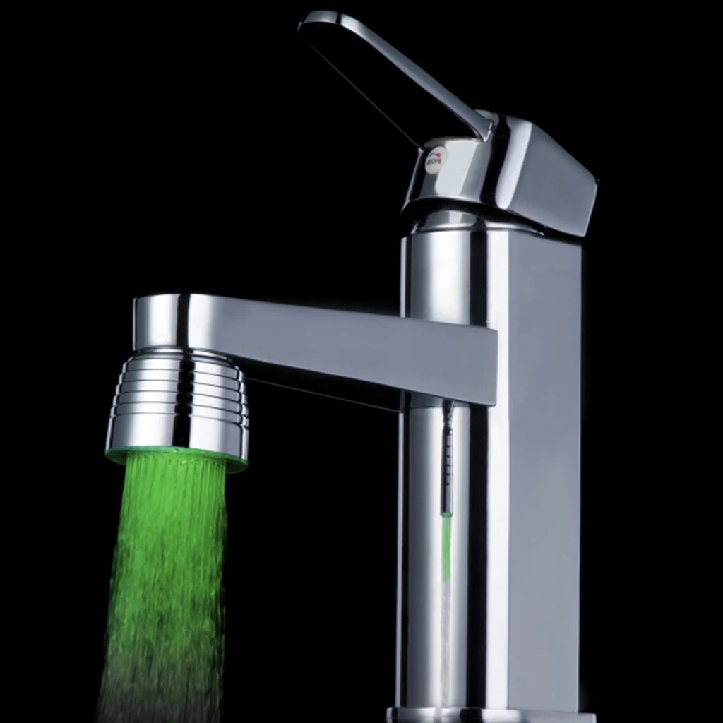 7 Color Glow LED Faucet Temperature Control Water Tap ABS Chromed Material for Kitchen Sink and Bathroom
7 Color Glow LED Faucet Temperature Control Water Tap ABS Chromed Material for Kitchen Sink and Bathroom