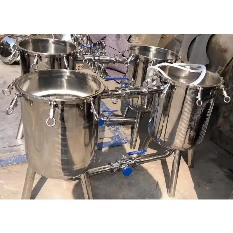 Food Grade Stainless Steel SS304 SS316L Dairy Processing Double Barrel Filter Milk Honey Duplex Bag Filter
Food Grade Stainless Steel SS304 SS316L Dairy Processing Double Barrel Filter Milk Honey Duplex Bag Filter