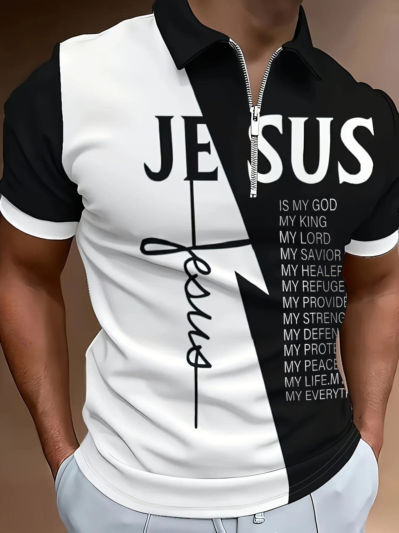 2025 European and American Men's Short-Sleeved Polo Shirts, Street Daily, Color Matching, Skin-Friendly Materials, Fashionable I
2025 European and American Men's Short-Sleeved Polo Shirts, Street Daily, Color Matching, Skin-Friendly Materials, Fashionable I
