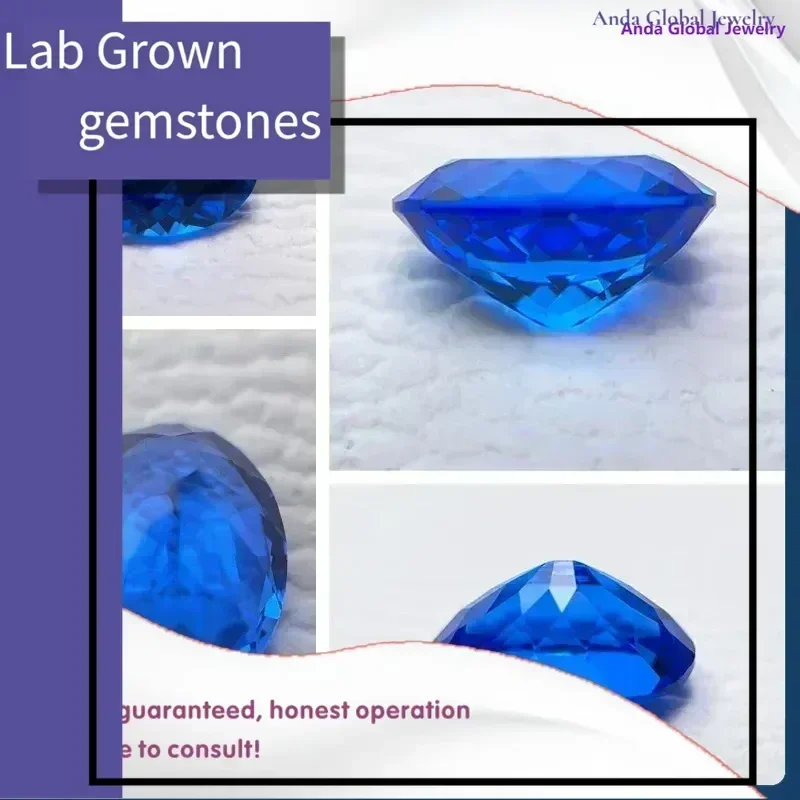 M-Lab Grown Sapphire Oval Cut Blue Color Gems High Quality Low Cost For Jewelry Setting&Custom Design Selectable AGL Certificate
M-Lab Grown Sapphire Oval Cut Blue Color Gems High Quality Low Cost For Jewelry Setting&Custom Design Selectable AGL Certificate