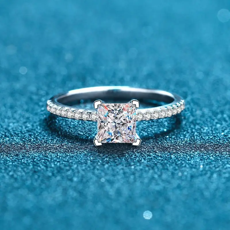 Cathedral-set Platinum Pt950 Ring for Women with 1ct/2ct Moissanite 18k White Gold Fine Jewelry Gift
Cathedral-set Platinum Pt950 Ring for Women with 1ct/2ct Moissanite 18k White Gold Fine Jewelry Gift