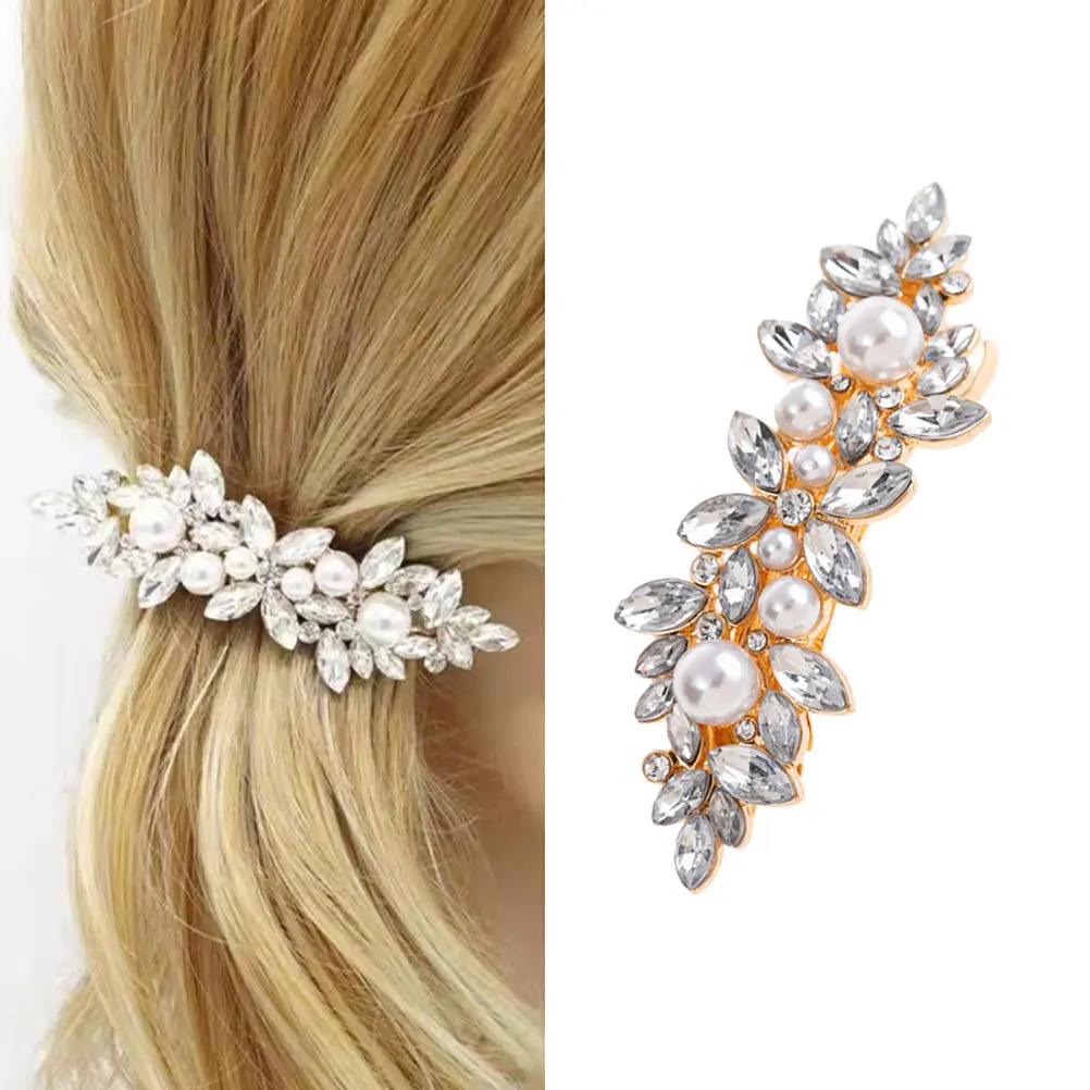 2Pcs Alloy Rhinestone Pearl Hair Clips Barrettes for Women Hair Decoration Elegant Daily Party Wedding Prom Photo Banquet
2Pcs Alloy Rhinestone Pearl Hair Clips Barrettes for Women Hair Decoration Elegant Daily Party Wedding Prom Photo Banquet