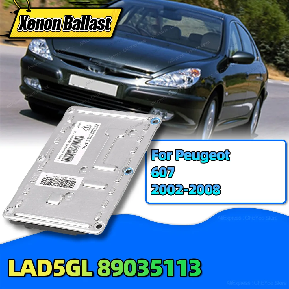 Блок управления балластом фары LAD5GL 89035113 Xenon HID 30727205 для Peugeot 607 2002 2003 2004 2005 2006 2007 2008
Блок управления балластом фары LAD5GL 89035113 Xenon HID 30727205 для Peugeot 607 2002 2003 2004 2005 2006 2007 2008