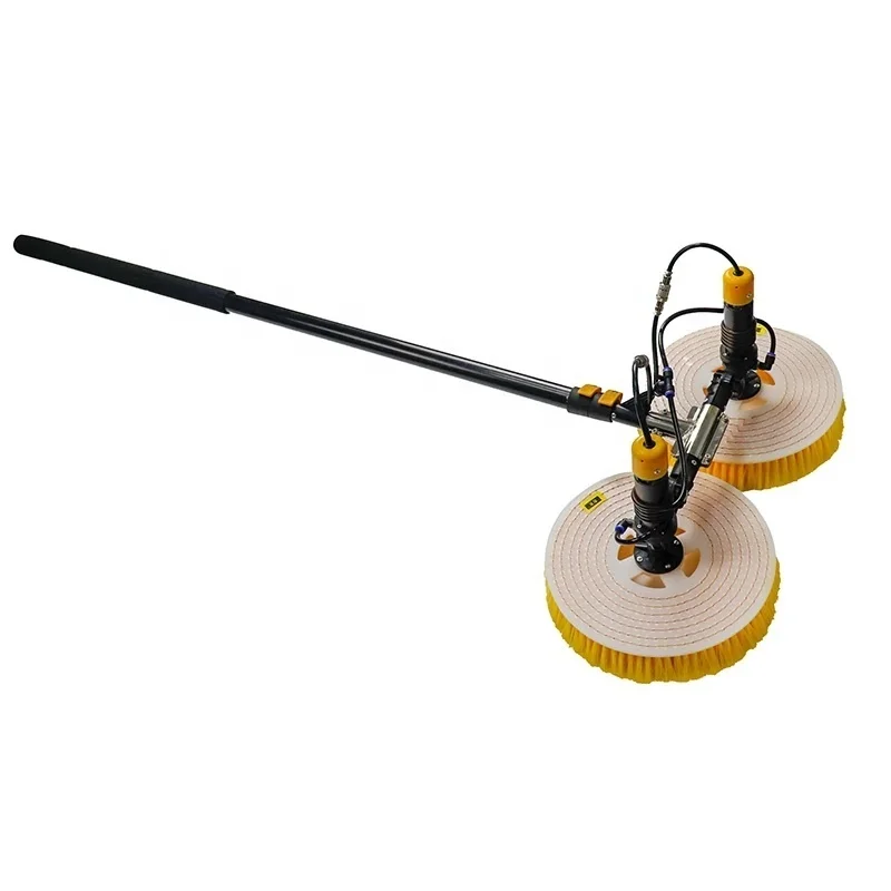 Industrial 7.5m Electric Rotating Double Disc Solar Panel Cleaning Brush Photovoltaic Scrubber Tool For Commercial Systems
Industrial 7.5m Electric Rotating Double Disc Solar Panel Cleaning Brush Photovoltaic Scrubber Tool For Commercial Systems
