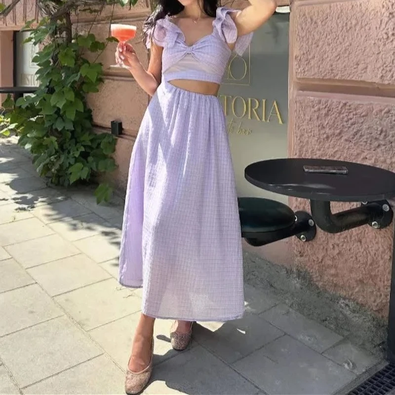 Long Dress Women Dresses A Line Vestidos V Neck Fly Sleeveless Elegant White Night Y2k Streetwear High Waist Party Summer 2025 
Long Dress Women Dresses A Line Vestidos V Neck Fly Sleeveless Elegant White Night Y2k Streetwear High Waist Party Summer 2025