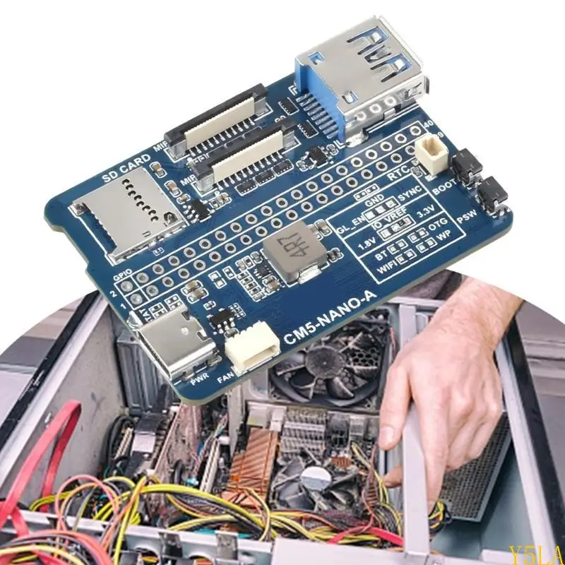 Y5LA For CM5 Base Board (A) Expansion Board for Compute Module 5 for Intelligent Home Devices
Y5LA For CM5 Base Board (A) Expansion Board for Compute Module 5 for Intelligent Home Devices