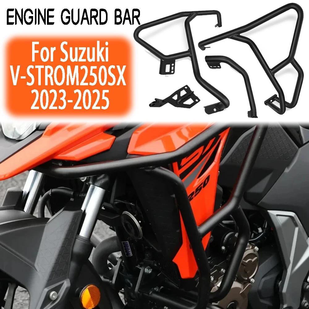 Для Suzuki V-STROM 250SX 2023-2025 Верхний и нижний бампер, крышка двигателя, защита рамы, бампер, V-образные аксессуары для мотоциклов
Для Suzuki V-STROM 250SX 2023-2025 Верхний и нижний бампер, крышка двигателя, защита рамы, бампер, V-образные аксессуары для мотоциклов