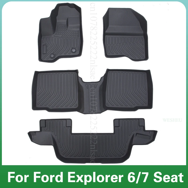 TPE Car Floor Mats for Ford Explorer 6/7 Seat 2020-2025 Custom Floor Liner Mat 5D Car Trunk Mat Luggage Matwaterproof Anti-Slip
TPE Car Floor Mats for Ford Explorer 6/7 Seat 2020-2025 Custom Floor Liner Mat 5D Car Trunk Mat Luggage Matwaterproof Anti-Slip