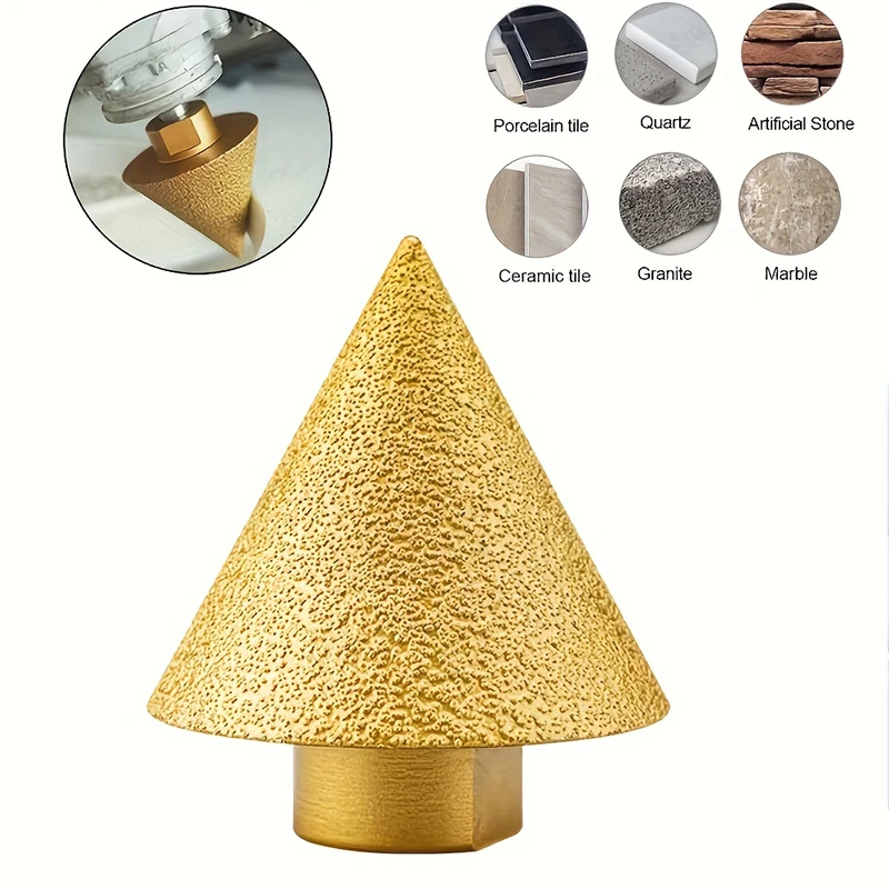 M14 Diamond Chamfering Drill Bit Conical Engraving Polishing Wheel Diamond Conical Milling Cutter Suitable BHL1693-FRO
M14 Diamond Chamfering Drill Bit Conical Engraving Polishing Wheel Diamond Conical Milling Cutter Suitable BHL1693-FRO