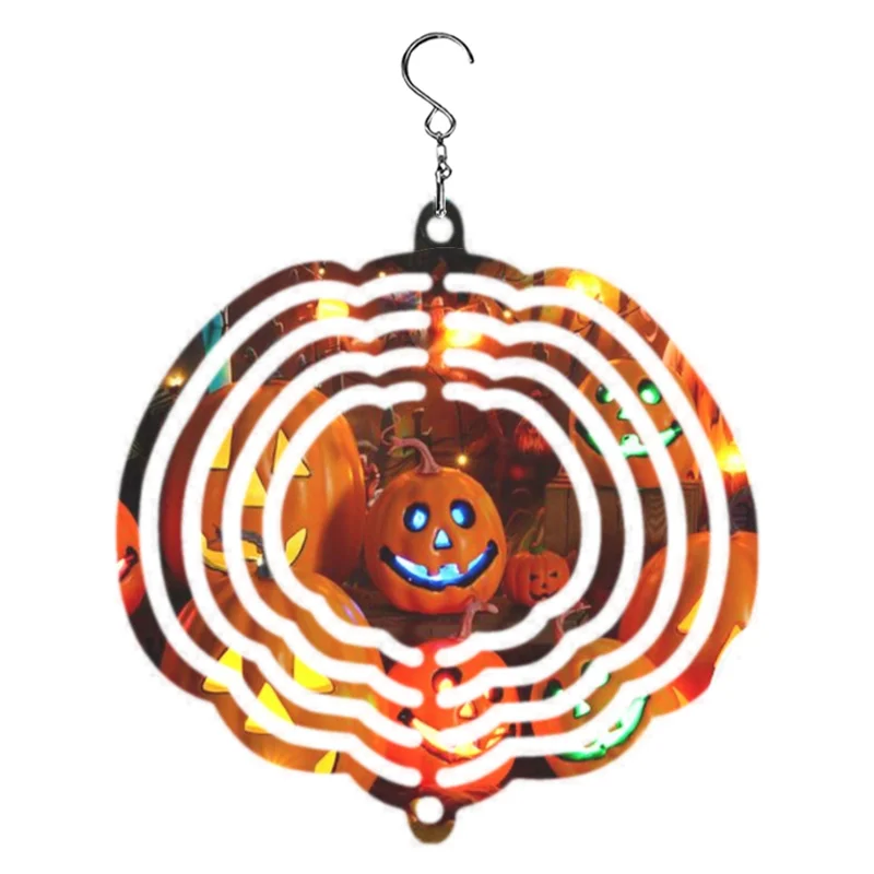 AC22 Halloween Atmosphere Wind Power White Coated Aluminum Plate Double-Sided Printing Thermal Transfer Wind Chime Turntable
AC22 Halloween Atmosphere Wind Power White Coated Aluminum Plate Double-Sided Printing Thermal Transfer Wind Chime Turntable