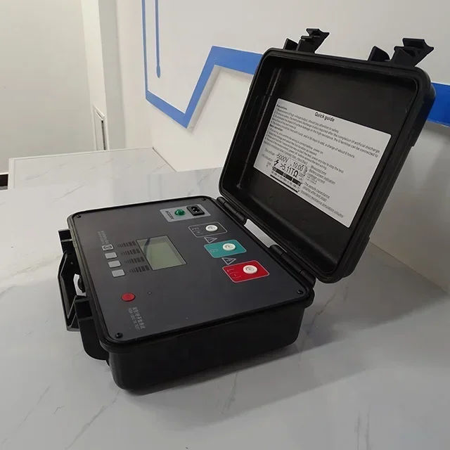 Fast test high precision intelligent high-voltage Ohm Meter 5 kv insulation resistance Measuring Instrument tester
Fast test high precision intelligent high-voltage Ohm Meter 5 kv insulation resistance Measuring Instrument tester