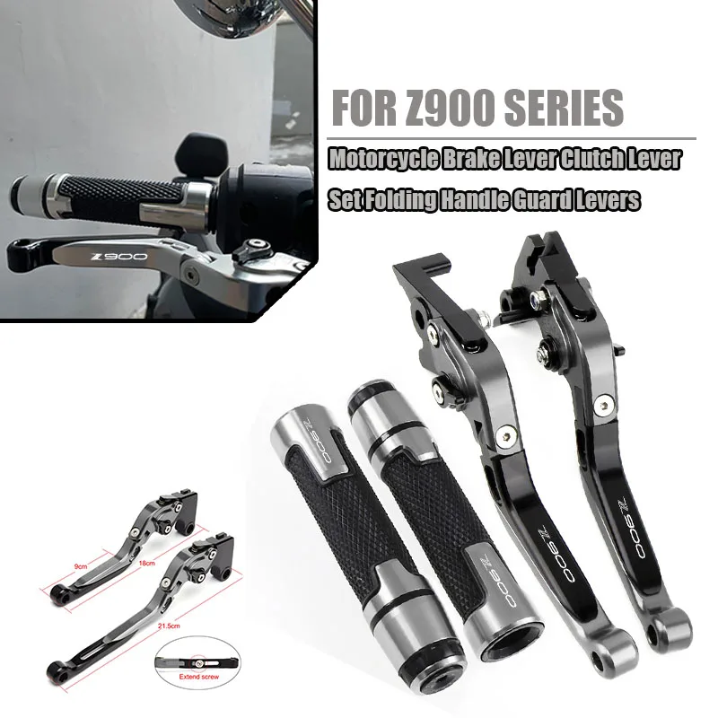 For Z900 Z1000/SX Z750 Z400 Z900RS Motorcycle Accessories Folding Extendable Brake Clutch Levers Handbar End Grips
For Z900 Z1000/SX Z750 Z400 Z900RS Motorcycle Accessories Folding Extendable Brake Clutch Levers Handbar End Grips