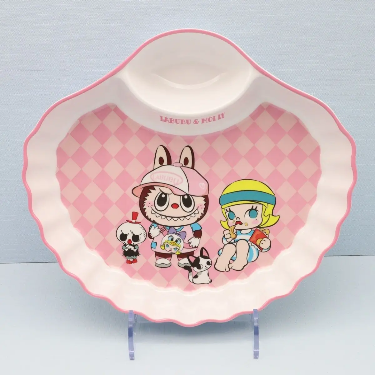 Kawaii Anime Labubu Sanrio Shell Shaped Disc Household High Beauty Banquet Plate Yogurt Salad Fruit Noodle Bowl Toys for Gifts
Kawaii Anime Labubu Sanrio Shell Shaped Disc Household High Beauty Banquet Plate Yogurt Salad Fruit Noodle Bowl Toys for Gifts