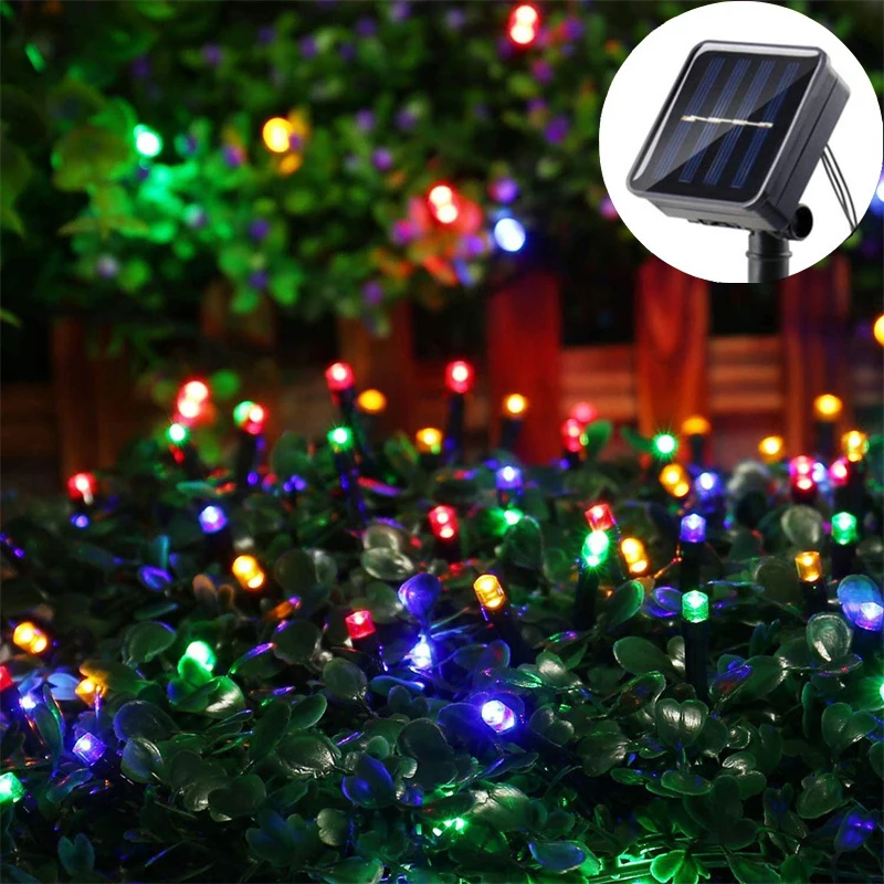 Solar Outdoor Waterproof Fairy Lights String Garland for Patio Wedding Christmas Garden Light Solar Powered LED String Lights
Solar Outdoor Waterproof Fairy Lights String Garland for Patio Wedding Christmas Garden Light Solar Powered LED String Lights