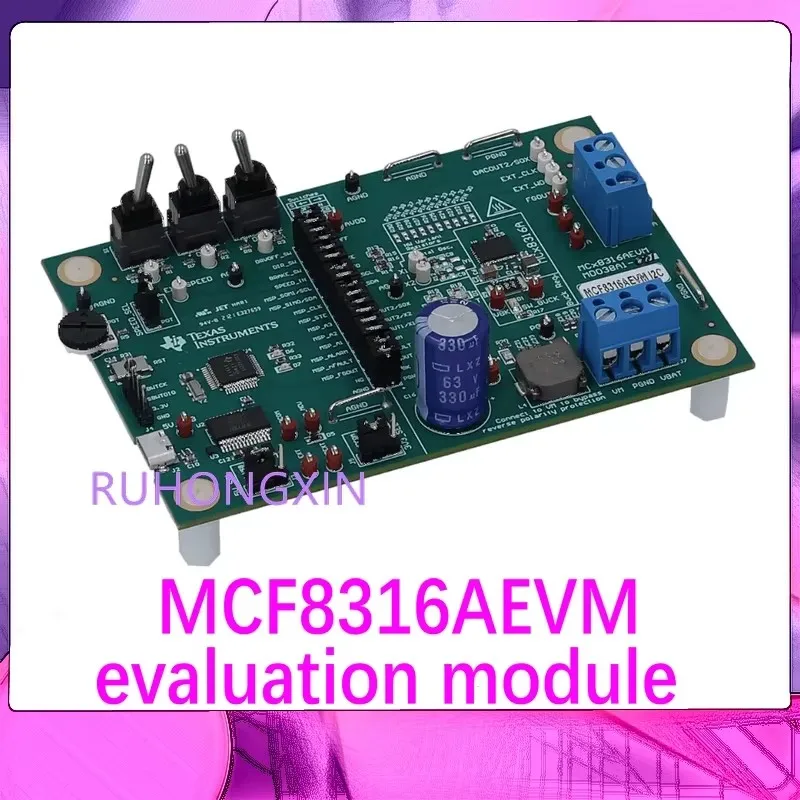 Spot MCF8316AEVM MCF8316A Three phase sensorless FOC BLDC motor driver evaluation module
Spot MCF8316AEVM MCF8316A Three phase sensorless FOC BLDC motor driver evaluation module