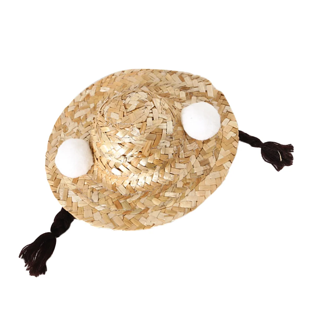 1Pcs Creative Pet Straw Hat Natural Woven Material Breathable Lightweight Great for Pet Costume Props and Outdoor Sun Protection
1Pcs Creative Pet Straw Hat Natural Woven Material Breathable Lightweight Great for Pet Costume Props and Outdoor Sun Protection