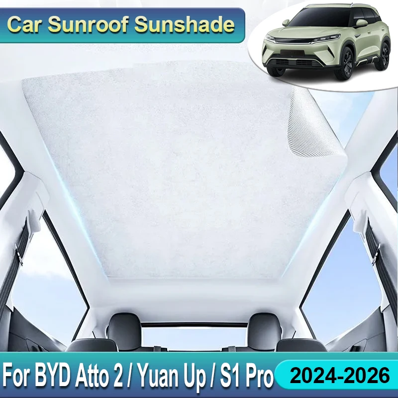 Sun Visor For BYD Atto 2 Yuan Up Pro BYD S1 Pro SC3E 2026 2025 2024 Sunshade Sunroof Electrostatic Adsorption Accessorie Anti UV
Sun Visor For BYD Atto 2 Yuan Up Pro BYD S1 Pro SC3E 2026 2025 2024 Sunshade Sunroof Electrostatic Adsorption Accessorie Anti UV