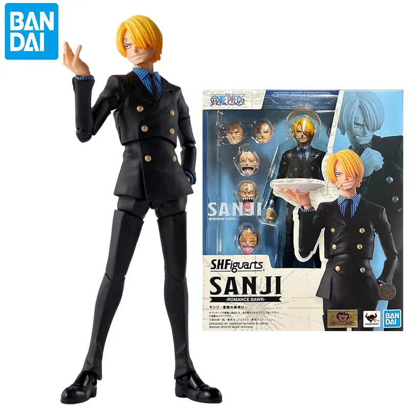 Original Bandai S.H.Figuarts One Piece Sanji Romance Dawn Animation Peripherals PVC Anime Action Figure Model Toy Gift
Original Bandai S.H.Figuarts One Piece Sanji Romance Dawn Animation Peripherals PVC Anime Action Figure Model Toy Gift