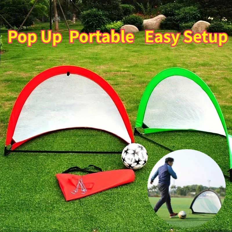 Pop Up Soccer Goal Portable Folding Football Net for Kids Outdoor Backyard Training Set
Pop Up Soccer Goal Portable Folding Football Net for Kids Outdoor Backyard Training Set