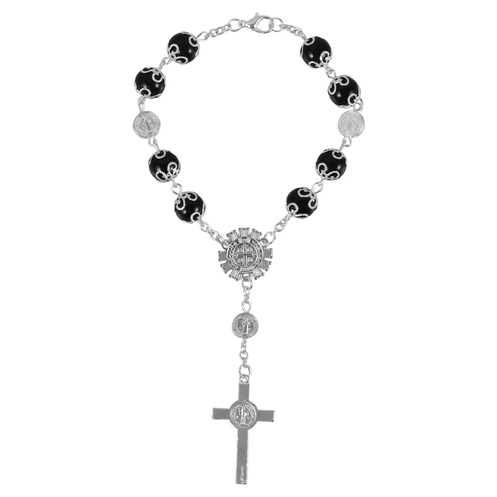 Rearview Mirror Hanging Accessories Car Rosary Cross White Decorative Chain for Car Interior Vehicle nament Charm
Rearview Mirror Hanging Accessories Car Rosary Cross White Decorative Chain for Car Interior Vehicle nament Charm