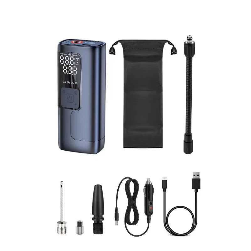 Smart Electric Air Pump Multifunction Portable Pump Wireless Car Tyre Inflator Air Pump For Motorcycle Bicycle Boat Tyre Balls
Smart Electric Air Pump Multifunction Portable Pump Wireless Car Tyre Inflator Air Pump For Motorcycle Bicycle Boat Tyre Balls